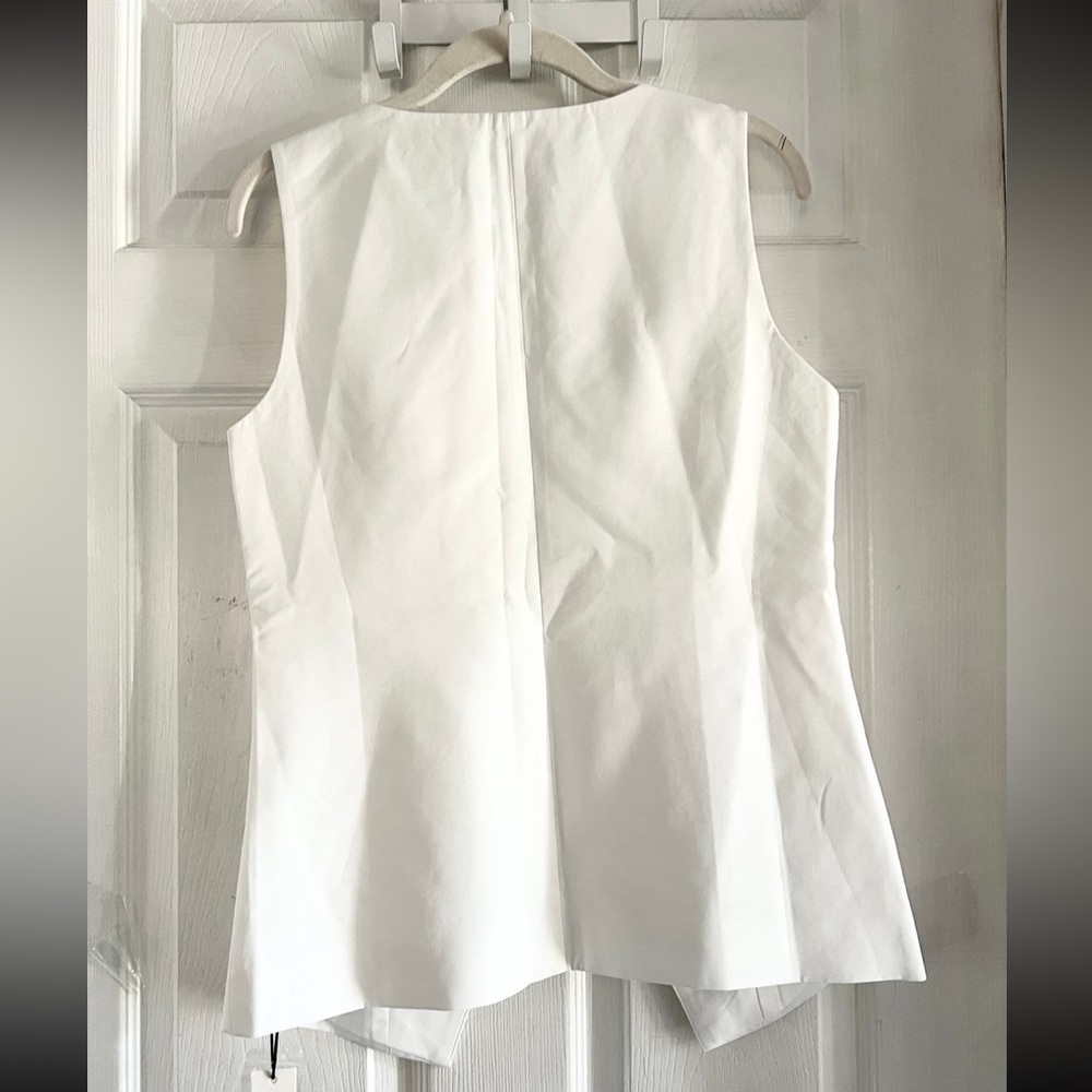 Commense Buttoned Vest Pleated Skirt Set - Picture 4 of 6